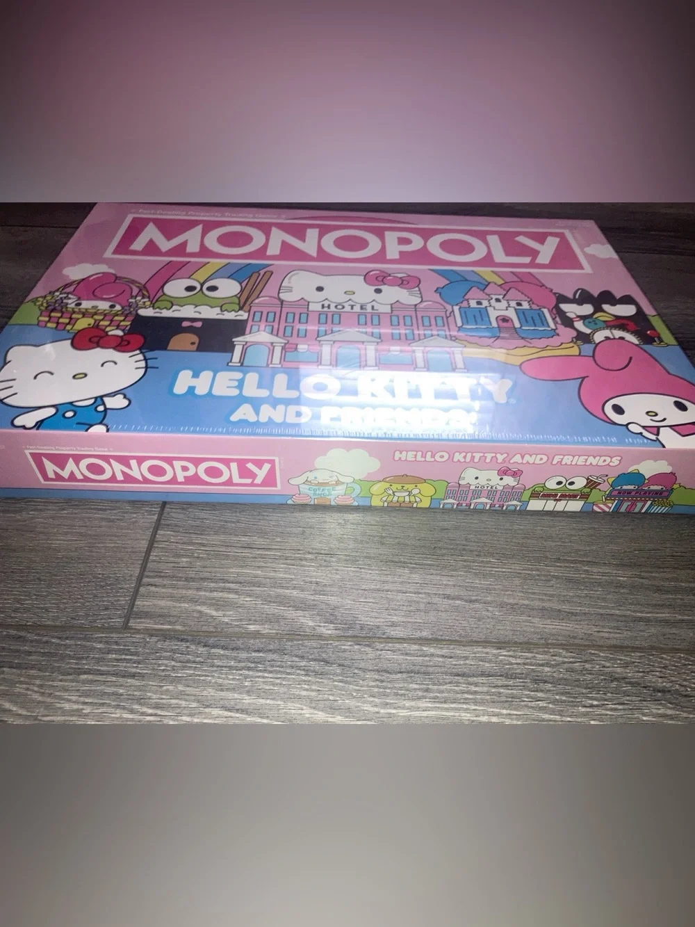 Monopoly Hello Kitty and Friends Edition - Pink & Blue Box